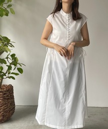 210nouve | サイドリボンブロードワンピース(ワンピース)