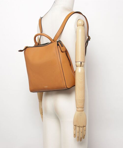 FOSSIL（フォッシル）の「PARKER BACKPACK ZB1514235（バックパック/リュック・レディース・キャメル・FREE）」の5枚目の写真
