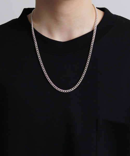 Confirm（コンファーム）の「トップ付き モチーフ チャーム シルバーチェーンネックレス【Confirm】（ネックレス・メンズ・E/A/I/B/J/D/L/G/F/C/K/H/M/N/O/Q/P/R・FREE）」の8枚目の写真