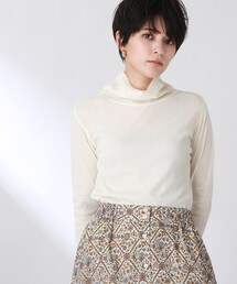 THE SHOP TK  | テレコタートルネック(Tシャツ/カットソー)