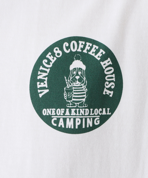 JOURNAL STANDARD（ジャーナルスタンダード）の「【VENICE 8 COFFEE×JS】CAMPING CAR Tシャツ（Tシャツ/カットソー・メンズ・ホワイト/ネイビー・MEDIUM/LARGE/X-LARGE）」の11枚目の写真