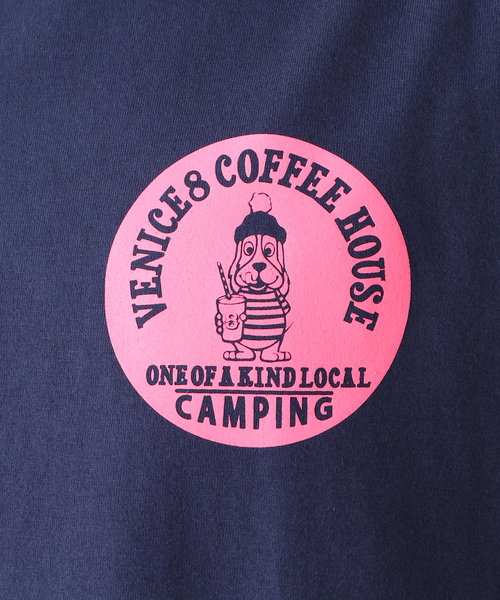 JOURNAL STANDARD（ジャーナルスタンダード）の「【VENICE 8 COFFEE×JS】CAMPING CAR Tシャツ（Tシャツ/カットソー・メンズ・ホワイト/ネイビー・MEDIUM/LARGE/X-LARGE）」の12枚目の写真