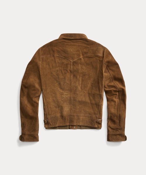 RRL(ダブル アール エル)の「ラフアウト スエード ジャケット(その他アウター・メンズ・ブラウン・S/M/L/XS/XL/XXL)」の6枚目の写真