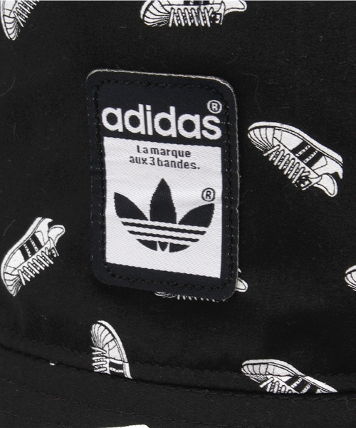 adidas Originals（アディダスオリジナルス）の「ユニセックス アディダス スーパースター バケット ハット adidas BUCKET HAT SS（ハット・メンズ・ブラック・ONE SIZE）」の5枚目の写真