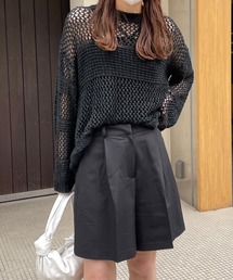 LE MORE | メッシュデザインニットプルオーバー(ニット/セーター)