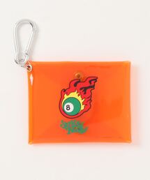 SPINNS | ファイヤー8ボールデザイン クリアミニマルチポーチ(ポーチ)