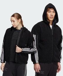 adidas（アディダス）の「シティ スリーストライプス バッジ オブ スポーツ シェルパジャケット（ジェンダーニュートラル） / アディダス（ブルゾン・メンズ）」