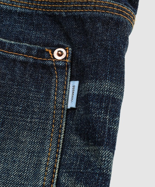 SUGARHILL（シュガーヒル）の「MULTI FADE DENIM OVERALL（サロペット/オーバーオール・メンズ・インディゴブルー・0）」の6枚目の写真