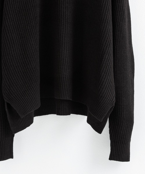 Ressaca（レサーカ）の「プルオーバーバルキーニット クルーネックセーター オーバーサイズ（ニット/セーター・メンズ・ブラウン/チャコールグレー/グリーン/オフホワイト/グレー/ブラック・L/M/XL）」の19枚目の写真