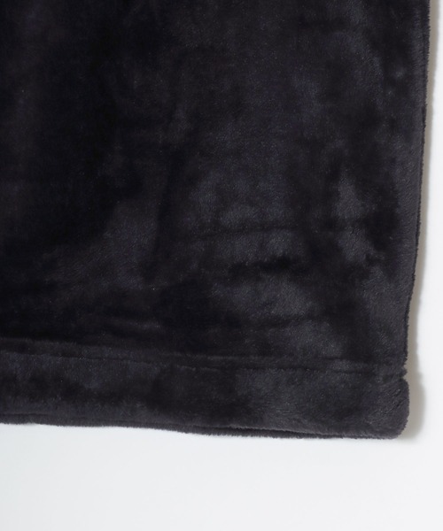 FRUIT OF THE LOOM（フルーツオブザルーム）の「FRUIT OF THE LOOM/フルーツオブザルーム セットアップ ボアフリース スウェットトレーナー＆ロングパンツ＆収納袋 3点セット/ルームウェア/ワンマイルウェア/パジャマ/レディース メンズ（ルームウェア/パジャマ・メンズ・ブラック/グレー/ベージュ/ブラウン/ピンク/モスグリーン・S/M/L/LL）」の9枚目の写真