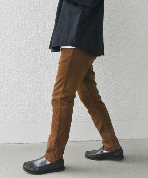 SHIPS any（シップス エニィ）の「SHIPS any: ＜ストレッチ＞ コーデュロイ スリム  チノパンツ（その他パンツ・メンズ・ブラック/ブラウン/オリーブ・SMALL/MEDIUM/LARGE/X-LARGE）」の18枚目の写真
