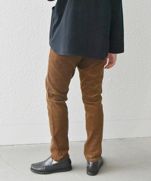SHIPS any（シップス エニィ）の「SHIPS any: ＜ストレッチ＞ コーデュロイ スリム  チノパンツ（その他パンツ・メンズ・ブラック/ブラウン/オリーブ・SMALL/MEDIUM/LARGE/X-LARGE）」の19枚目の写真
