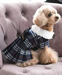 One Octave | One Octave/チェック柄プリーツワンピ(ペットウェア)