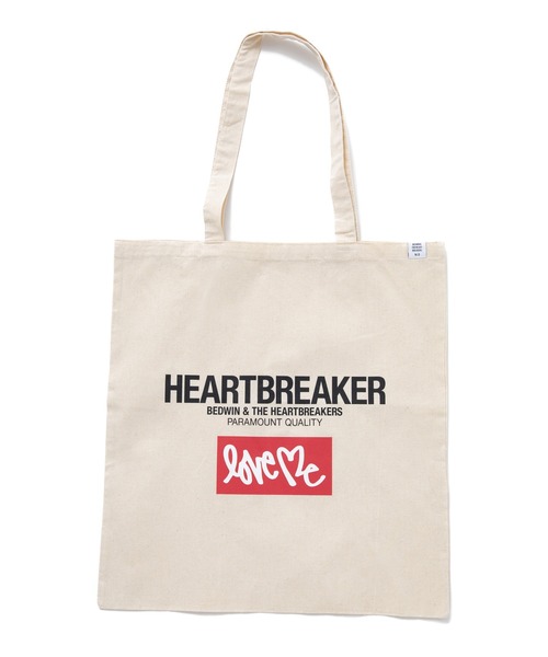 BEDWIN & THE HEARTBREAKERS(ベドウィン アンド ザ ハートブレイカーズ)の「LOVE ME TOTE BAG "HUCK"(トートバッグ・メンズ・ホワイト系その他・FREE)」の2枚目の写真