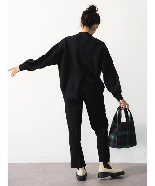 koe（コエ）の「ツイルテーパードパンツ（その他パンツ・レディース・ブラック・FREE）」の13枚目の写真