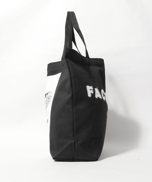 FACETASM（ファセッタズム）の「FACETASM/ファセッタズム FACETASM×KOSUKE KAWAMURA TOTE BAG トートバッグ（トートバッグ・メンズ・ブラック・FREE）」の2枚目の写真
