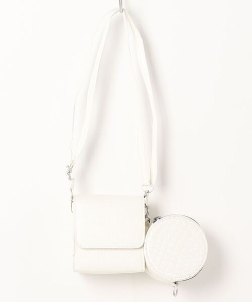 IO（イオ）（イオ）の「IO select / 2ＳＥＴショルダーＢＡＧ（ショルダーバッグ・レディース・レッド/グリーン/ベージュ/ブラック/ホワイト/オレンジ・ONESIZE）」の12枚目の写真