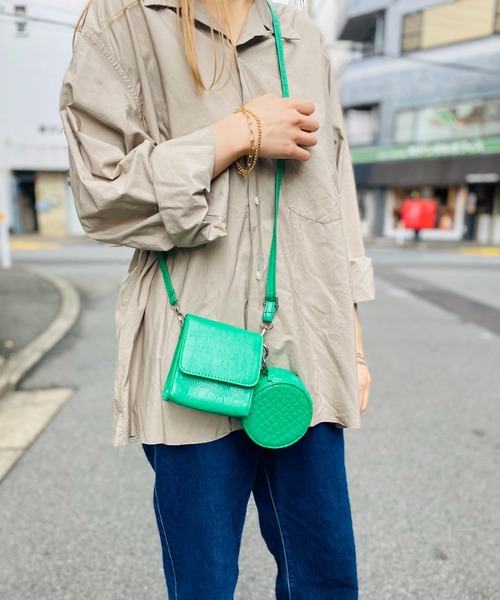 IO（イオ）（イオ）の「IO select / 2ＳＥＴショルダーＢＡＧ（ショルダーバッグ・レディース・レッド/グリーン/ベージュ/ブラック/ホワイト/オレンジ・ONESIZE）」の21枚目の写真