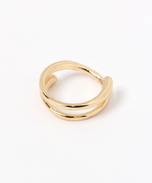 LAKOLE(ラコレ)の「重ねデザインリング / 175556(リング・レディース・その他2/その他1・FREE)」の2枚目の写真
