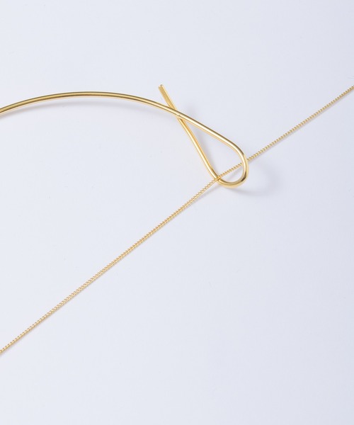 loni（ロニ）の「【金属アレルギー対応】Seed asymmetry chorker (アシンメトリーチョーカー）（チョーカー・レディース・シルバー/ゴールド/その他・FREE）」の11枚目の写真