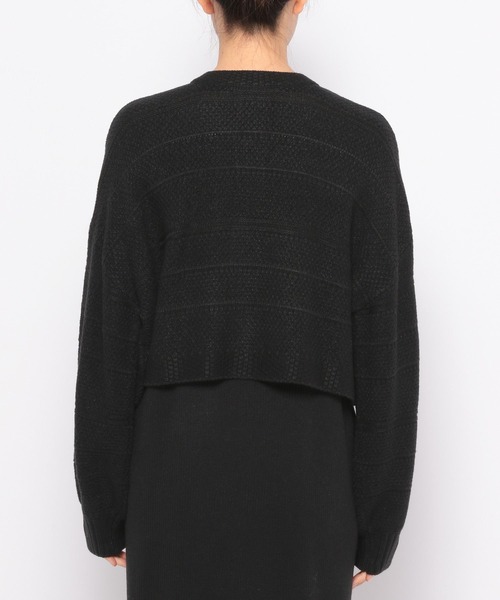 LOWRYS FARM（ローリーズファーム）の「ツイードフウＣＤ＊キャミ２Ｐワンピース　177254（ワンピース・レディース・ブラック/ブラウン/アイボリー・FREE）」の14枚目の写真