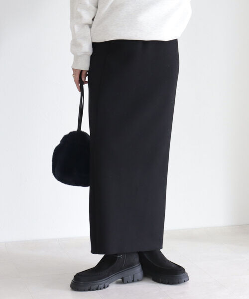 fredy emue（フレディエミュ）の「ウエストラメポンチタイトスカート（スカート・レディース・ブラック/モカ・38/36）」の16枚目の写真