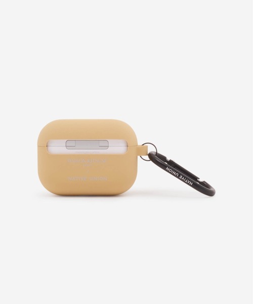 Maison Kitsune（メゾンキツネ）の「FOX HEAD CARABINER CASE FOR AIRPODS PRO  2 BEIGE（ヘッドフォン/イヤホン・メンズ・ベージュ・U）」の3枚目の写真