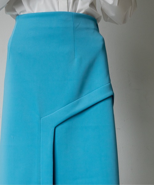 VACANCY（ヴァカンシー）の「配色ペンシルスカート（スカート・レディース・ブルー/ブラック・FREE）」の15枚目の写真