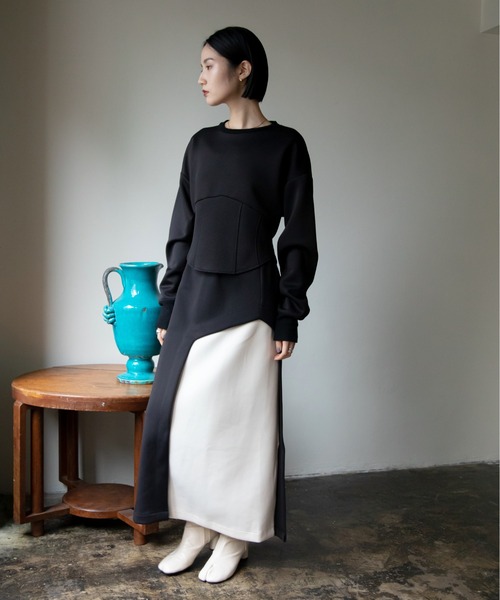 VACANCY（ヴァカンシー）の「配色ペンシルスカート（スカート・レディース・ブルー/ブラック・FREE）」の18枚目の写真