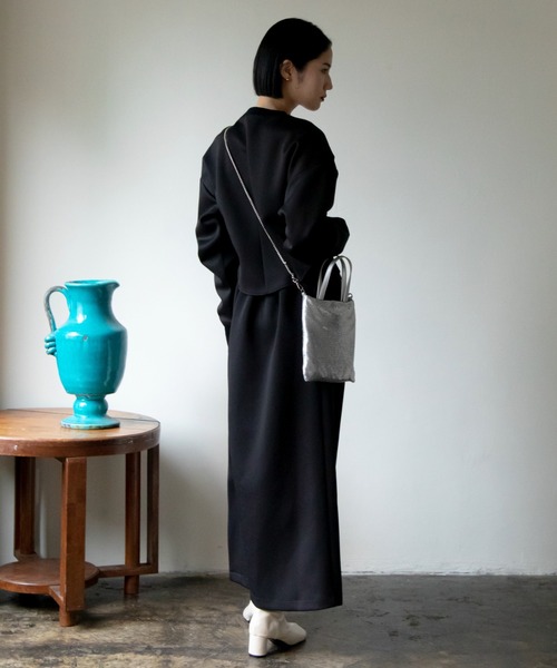 VACANCY（ヴァカンシー）の「配色ペンシルスカート（スカート・レディース・ブルー/ブラック・FREE）」の11枚目の写真