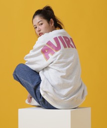 AVIREX | BIG LOGO CREW NECK SWEAT/ ビッグロゴクルーネックスウェット(スウェット)