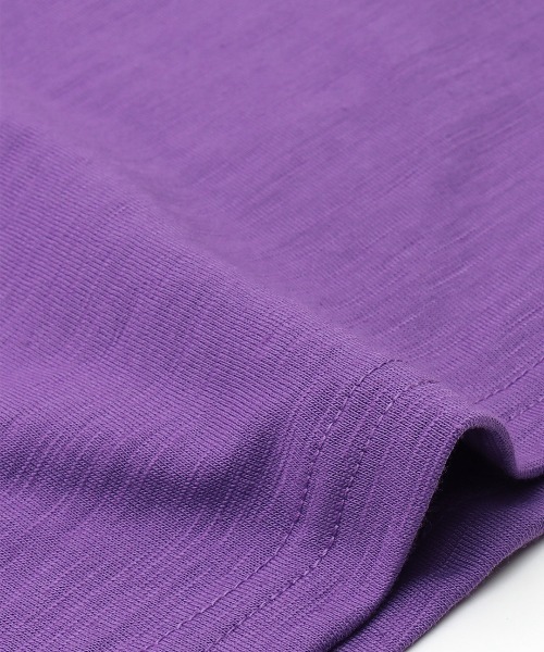 チチカカ（チチカカ）の「スラブ天竺ホルターワンピース（ワンピース・レディース・ブラック/パープル/オレンジ・FREE）」の22枚目の写真