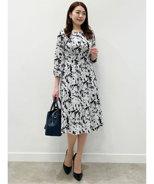 新品タグ付き　クードシャンス　フレア　ワンピース　大きいサイズ　フォーマル　式典 楽天市場】【洗える日本製セレモニーオフィスジャケット羽織れる