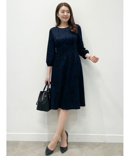 COUP DE CHANCE フレアーワンピース　40 L 楽天市場】【洗える日本製セレモニーオフィスジャケット羽織れる