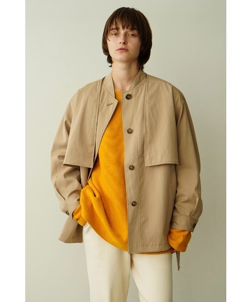 CLANE(クラネ)の「3WAY ARRANGE JACKET(その他アウター・レディース・ライトブルー/ブラック/ベージュ・1/2)」の7枚目の写真