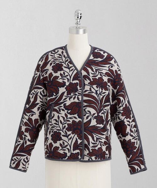 LOEFF ノーカラージャケット くすみブルー アウトレットのノーカラージャケットの商品一覧｜ユナイテッド