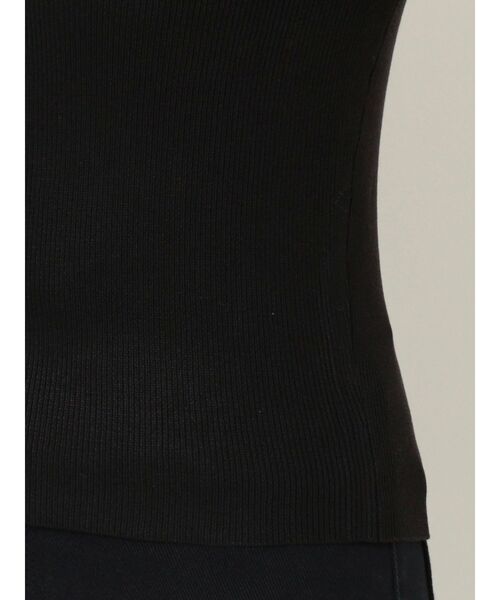 MURUA（ムルーア）の「ヘムラインニットポロシャツ（ポロシャツ・レディース・ブラック/オレンジ・FREE）」の19枚目の写真