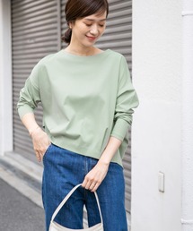 URBAN RESEARCH DOORS | コットンバックタックプルオーバー(Tシャツ/カットソー)