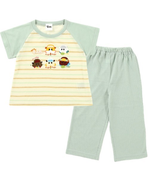 【SPAO】25SS PUI PUI モルカー 半袖パジャマ 男女兼用 S〜XL SPAO】25SS ケロロ軍曹 半袖パジャマ 男女兼用 S〜XL (SPAO