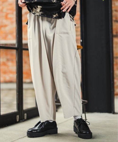 CASPER JOHN(キャスパージョン)の「Balloon baker pants/バルーンベイカーパンツ(その他パンツ・メンズ・ライトグレー/グレイッシュベージュ/ブラック・SMALL/MEDIUM/LARGE)」の9枚目の写真