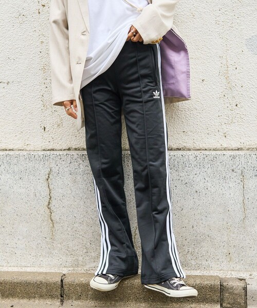 FREAK'S STORE（フリークスストア）の「adidas/アディダス FIREBIRD TRACK PANTS/ファイヤーバードトラックパンツ(ライントラックパンツ)（その他パンツ・レディース・ブラック/グリーン/ワインレッド・X-SMALL/SMALL）」の15枚目の写真