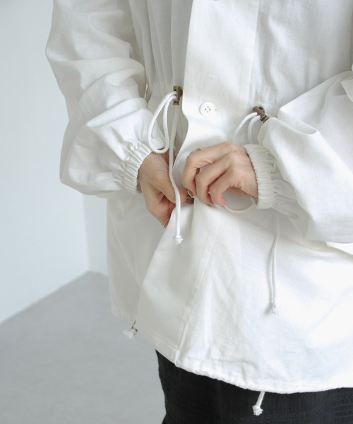 Crisp（クリスプ）の「オーバースノーパーカー（モッズコート・レディース・ブラック/ホワイト/ベージュ・FREE）」の16枚目の写真