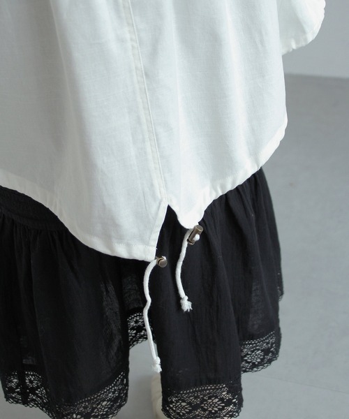 Crisp（クリスプ）の「オーバースノーパーカー（モッズコート・レディース・ブラック/ホワイト/ベージュ・FREE）」の18枚目の写真