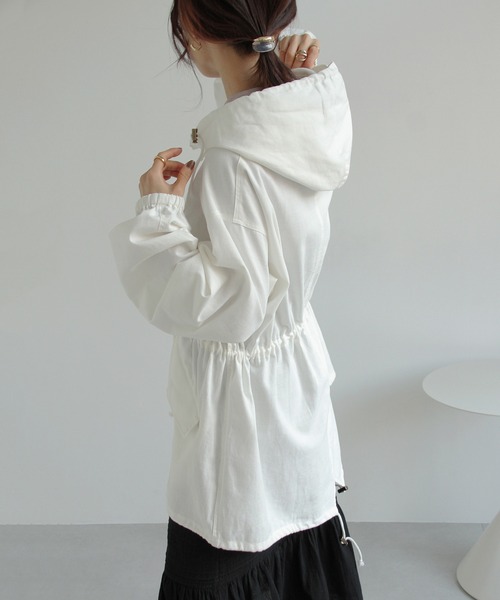 Crisp（クリスプ）の「オーバースノーパーカー（モッズコート・レディース・ブラック/ホワイト/ベージュ・FREE）」の19枚目の写真