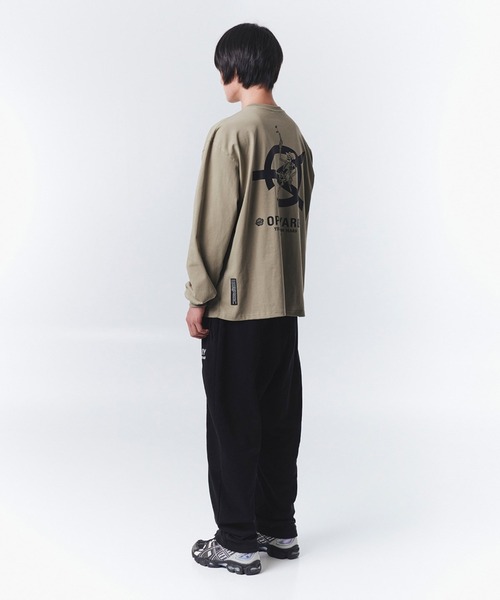 OY(オーワイ)の「『OY/オーワイ』SKULL LOGO LONG SLEEVE/スカルロゴロングスリーブ(Tシャツ/カットソー・メンズ・ブラック/ホワイト/ベージュ・M/L)」の6枚目の写真