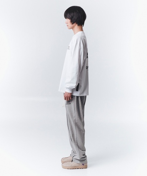 OY(オーワイ)の「『OY/オーワイ』SKULL LOGO LONG SLEEVE/スカルロゴロングスリーブ(Tシャツ/カットソー・メンズ・ブラック/ホワイト/ベージュ・M/L)」の4枚目の写真