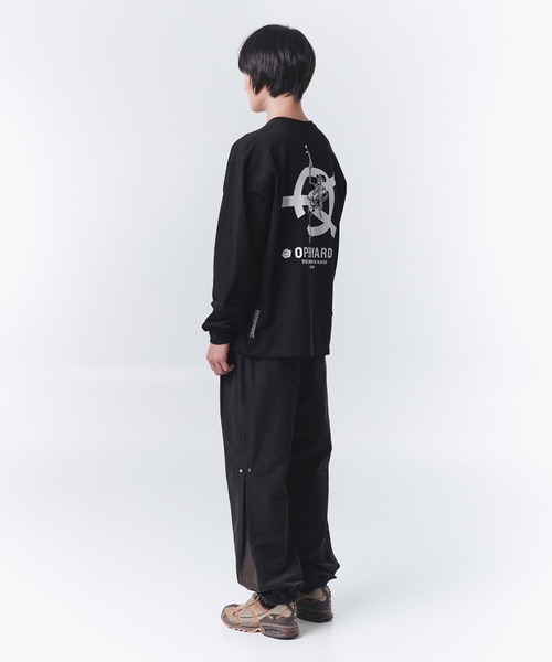 OY(オーワイ)の「『OY/オーワイ』SKULL LOGO LONG SLEEVE/スカルロゴロングスリーブ(Tシャツ/カットソー・メンズ・ブラック/ホワイト/ベージュ・M/L)」の5枚目の写真