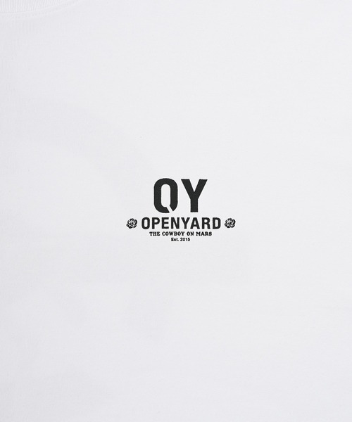 OY(オーワイ)の「『OY/オーワイ』SKULL LOGO LONG SLEEVE/スカルロゴロングスリーブ(Tシャツ/カットソー・メンズ・ブラック/ホワイト/ベージュ・M/L)」の7枚目の写真
