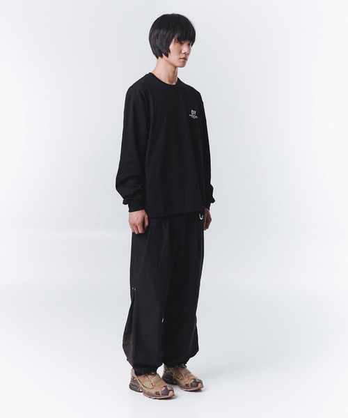 OY(オーワイ)の「『OY/オーワイ』SKULL LOGO LONG SLEEVE/スカルロゴロングスリーブ(Tシャツ/カットソー・メンズ・ブラック/ホワイト/ベージュ・M/L)」の10枚目の写真
