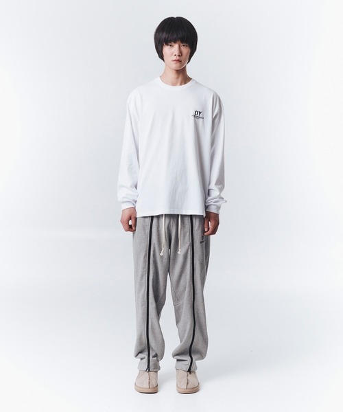 OY(オーワイ)の「『OY/オーワイ』SKULL LOGO LONG SLEEVE/スカルロゴロングスリーブ(Tシャツ/カットソー・メンズ・ブラック/ホワイト/ベージュ・M/L)」の11枚目の写真